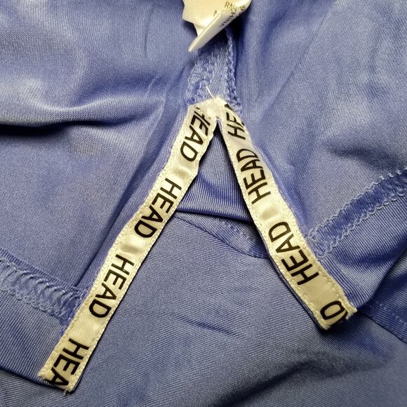 HEAD Polo Shirt Men Small Powder Blue Performance UV Protection Golf NWT - Picture 4 of 6